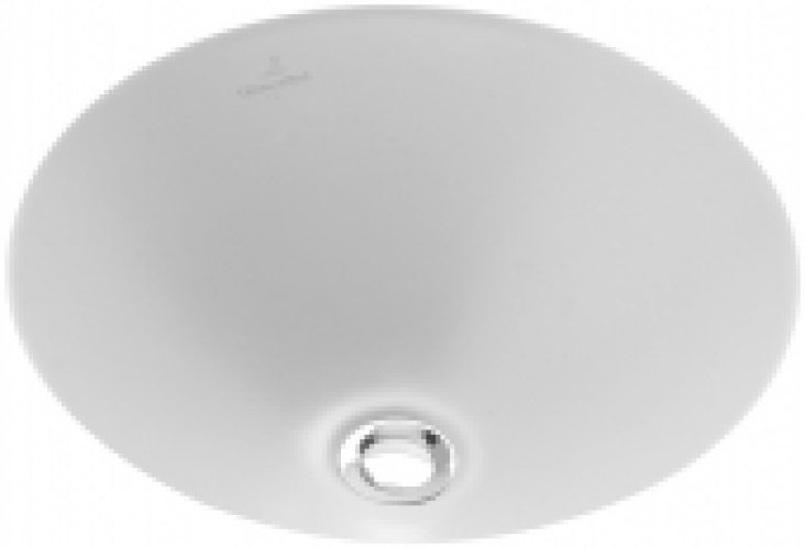 Villeroy & Boch Loop & Friends – Lavabo à encastrer par le dessous 440×440 blanc avec CeramicPlus