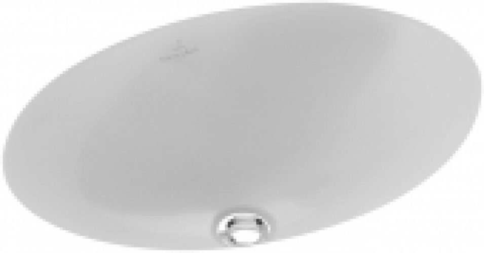 Villeroy & Boch Loop & Friends – Lavabo à encastrer par le dessous 560×375 blanc avec CeramicPlus