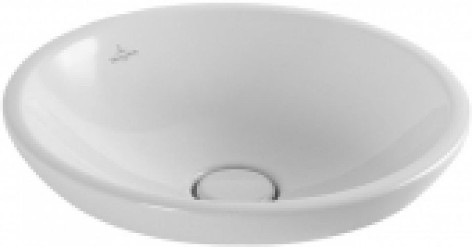 Villeroy & Boch Loop & Friends – Vasque à poser pour meuble 380×380 blanc sans CeramicPlus