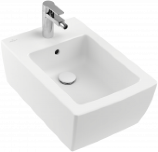 Villeroy & Boch Memento 2.0 – Bidet suspendu stone white avec CeramicPlus