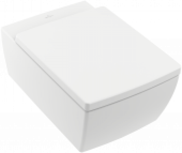 Villeroy & Boch Memento 2.0 – Cuvette suspendue à fond creux avec DirectFlush stone white avec CeramicPlus