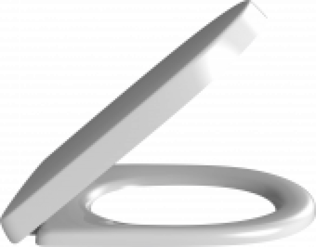Villeroy & Boch O.novo – Siège de toilette avec fermeture amortie & amovible blanc