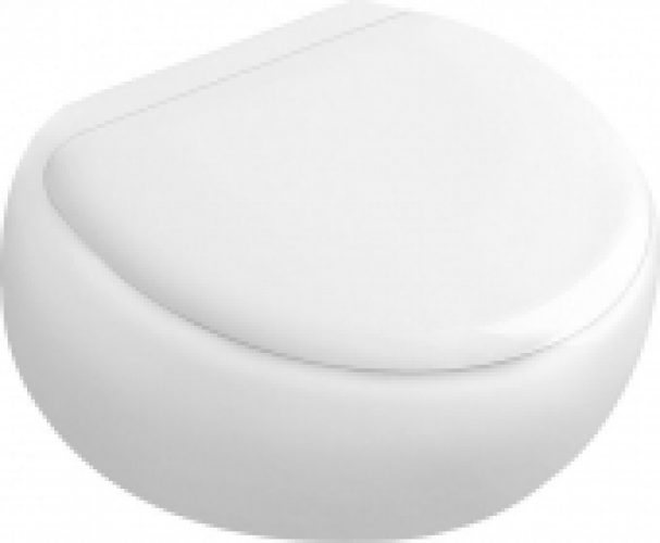 Villeroy & Boch Pure Stone – Siège de toilette avec fermeture amortie & amovible blanc