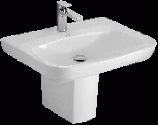 Villeroy & Boch SENTIQUE – Cache-siphon pour lavabo blanc avec CeramicPlus