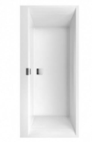 Villeroy & Boch Squaro – Baignore Rectangulaire avec vidage / trop-plein prolongé 1800 x 800 mm blanc