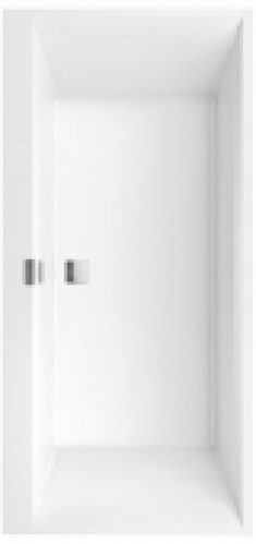 Villeroy & Boch Squaro Edge 12 – Baignore Rectangulaire avec vidage / trop-plein prolongé 1900 x 900 mm blanc