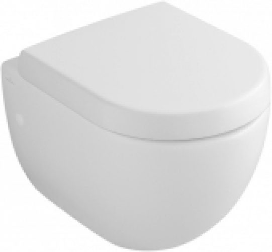 Villeroy & Boch Subway – Cuvette suspendue à fond plat sans DirectFlush blanc sans CeramicPlus