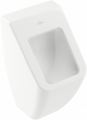 Villeroy & Boch Venticello – Absaug-Urinal 285 x 545  x 315 mm ohne Deckel weiß alpin CeramicPlus