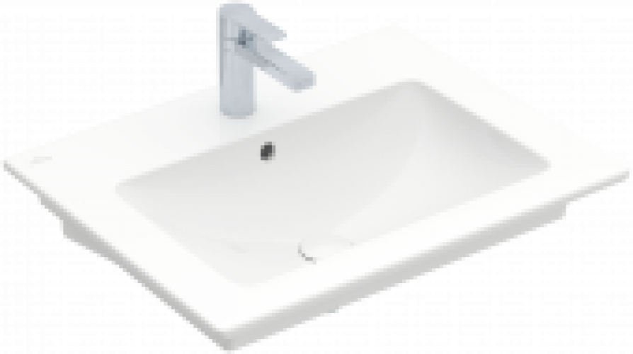 Villeroy & Boch Venticello – Lavabo  650×500 blanc avec CeramicPlus