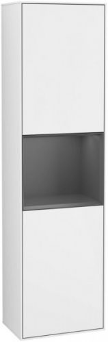 Villeroy et Boch Colonne Salle de Bain 418x1516x270 mm Noir laqué mat Finion (F460GK)