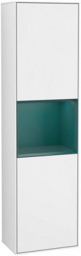 Villeroy et Boch Colonne Salle de Bain 418x1516x270 mm Noir laqué mat Finion (F460GS)