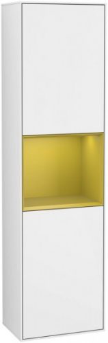 Villeroy et Boch Colonne Salle de Bain 418x1516x270 mm Noir laqué mat Finion (F460HE)