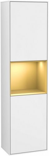 Villeroy et Boch Colonne Salle de Bain 418x1516x270 mm Noir laqué mat Finion (F460HF)