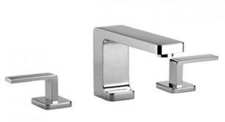 Villeroy et Boch LULU Par Dornbracht  Mélangeur lavabo à 3 trous avec garniture d&rsquo;écoulement (207137