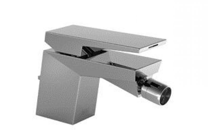 Villeroy et Boch Meta 02 Par Dornbracht  Mitigeur monocommande de bidet avec garniture d’écoulement