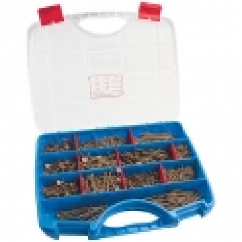 Vis bois tête fraisé bombé pozidriv – Zingué jaune…