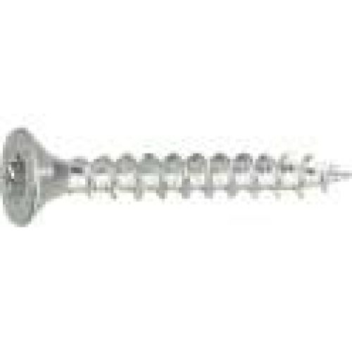 Vis bois tête fraisé T20 zingué blanc – Sélection Cazabox