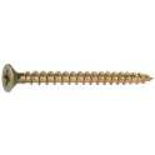 Vis bois zingué jaune tête fraisé PZ3 – Spax