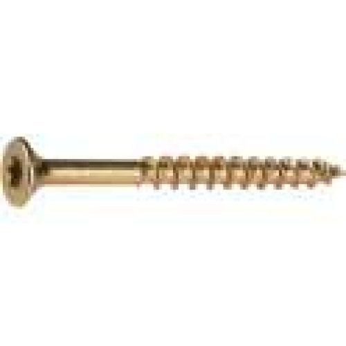 Vis bois zingué jaune tête fraisé T20 – Spax