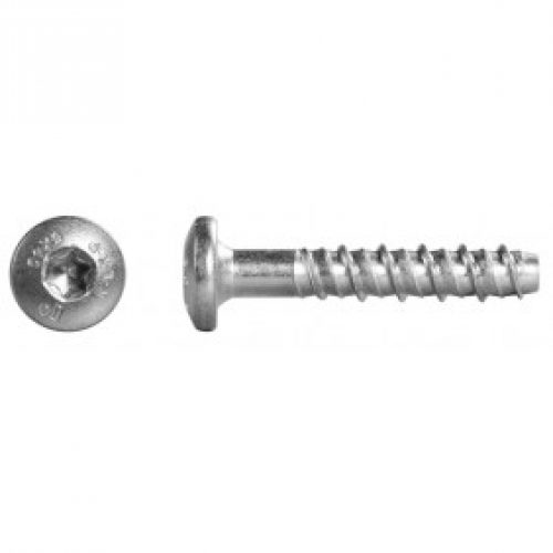 Vis à béton – tête plate bombée – zingué – Torx – 6×35 mm – R-LX