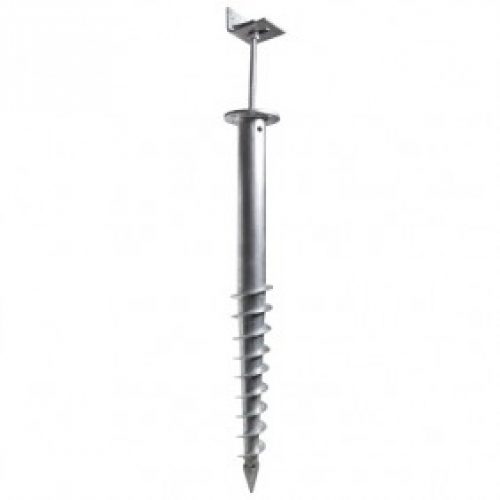 Vis de fondation – fixation dans le sol – pour lambourdes de terrasse