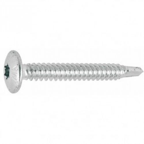 Vis de penture autoperceuses Torx – acier zingué blanc – filetage total