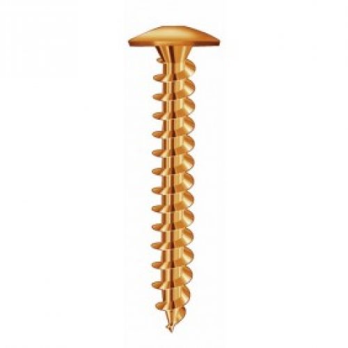 Vis de penture Torx – acier zingué bichromaté – filetage total