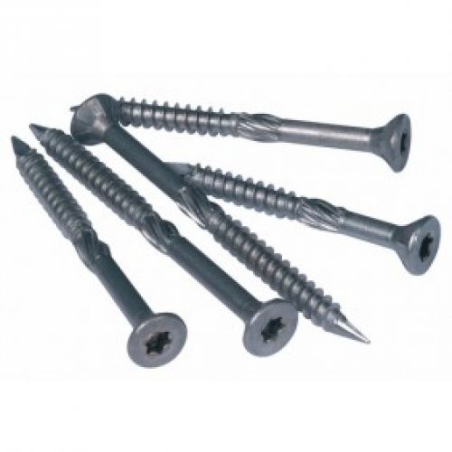 Vis inox Torx pour terrasses bois – filetage partiel – 100 pièces