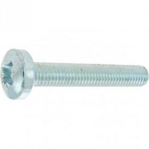 Vis à métaux – Pozidriv – tête cylindrique bombée – acier zingué