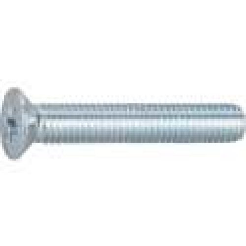 Vis métaux tête fraisé PZ2 zingué blanc – Vissal