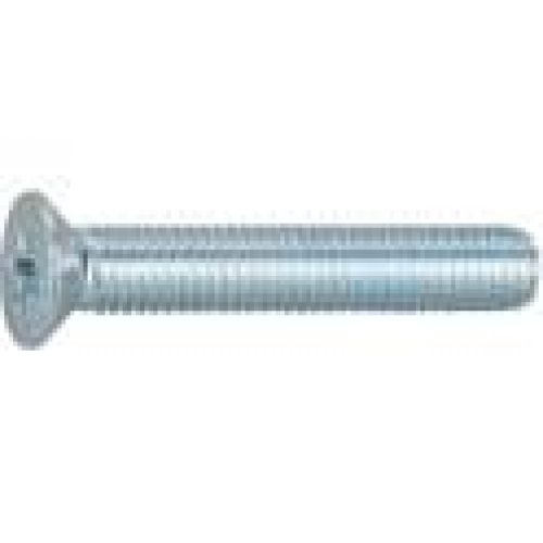 Vis métaux tête fraisé PZ3 zingué blanc – Vissal