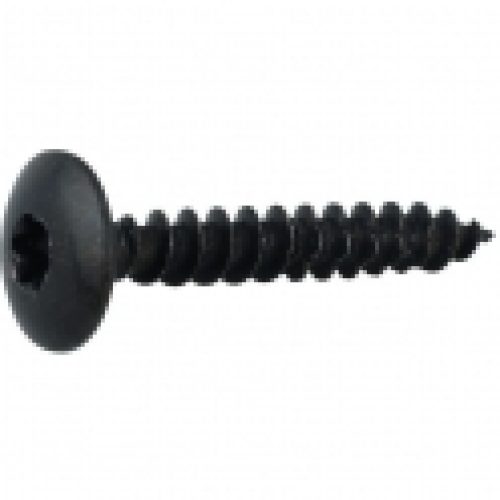 Vis penture tête cylindrique bombé T30 – Zingué noir – Viswood