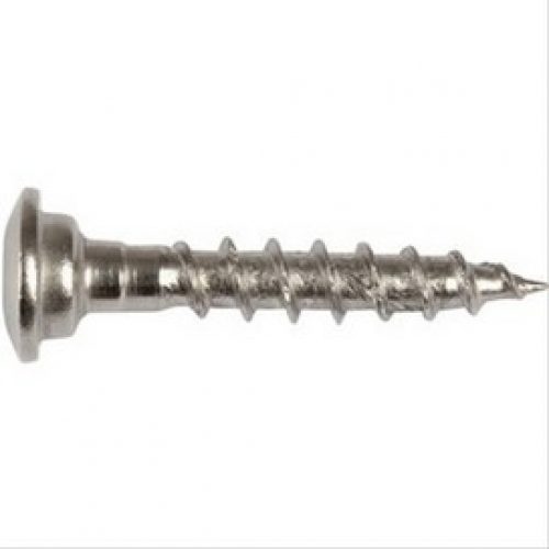 Vis pied de poteau TX Inox A2 7×50/40 – boîte de 50