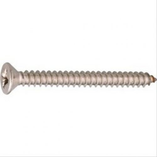 Vis à tôle Inox tête fraisée 4,8×50,8 – boîte de 100