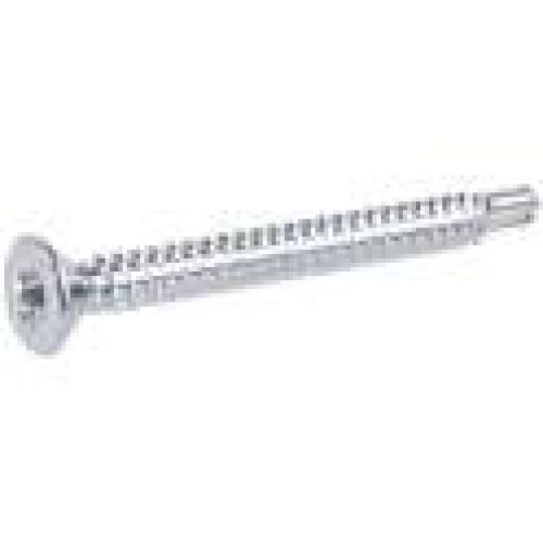 Vis tôle tête fraisé T25 zingué blanc – Viswood