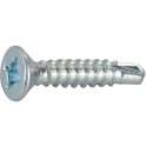 Vis tôle tête fraisée PH2 zingué blanc – Rifix