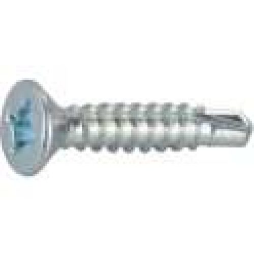 Vis tôle tête fraisée PH3 zingué blanc – Rifix