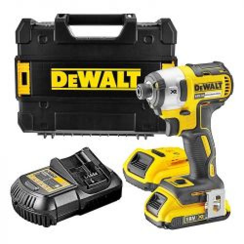 Visseuse A Chocs Dewalt Dcf887D2 18 V 2 X 2Ah Li Ion Xr Moteur Sans Charbon