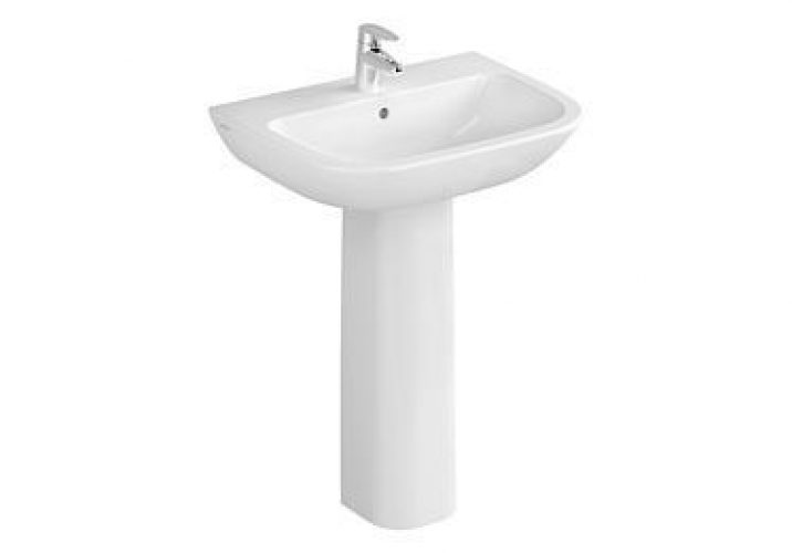 VitrA Lave-main d’angle suspendu 1 trou S50 400 x 400 mm