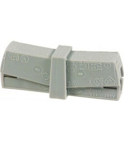 WAGO borne de cable gris 0,5 – 2,5 mm² 1 sachet de 50 pcs