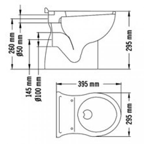 WC enfants au sol Mediclinics