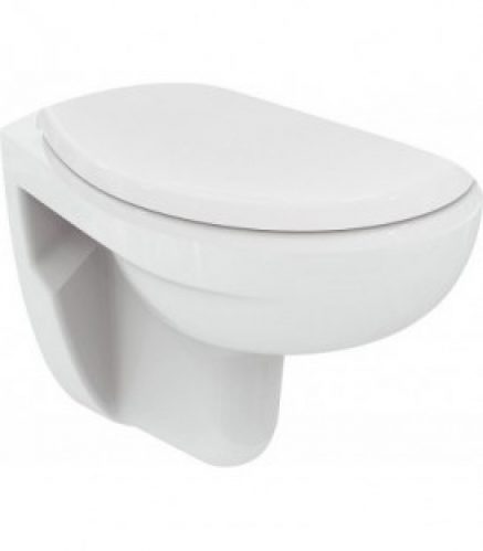 WC mural Ideal Standard Eurovit, sans bord de rincage blanc