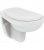 WC mural Ideal Standard Eurovit, sans bord de rincage blanc