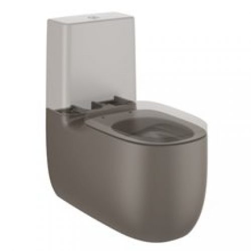 WC Rimless réservoir bas Café Beyond 70,5 cm Roca