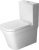 WC à Réservoir Duravit P3 Comforts Cuvette Rimless à fond creux Blanc Hygiene Glaze 2167092000