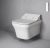 WC Suspendu Duravit P3 Comforts Rimless à fond creux Blanc Hygiene Glaze 2561592000