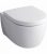 WC suspendu Kermag Icon xs blanc,sans bord de rincage,avec Kera-Tect, lxpxh:355x490x332mm
