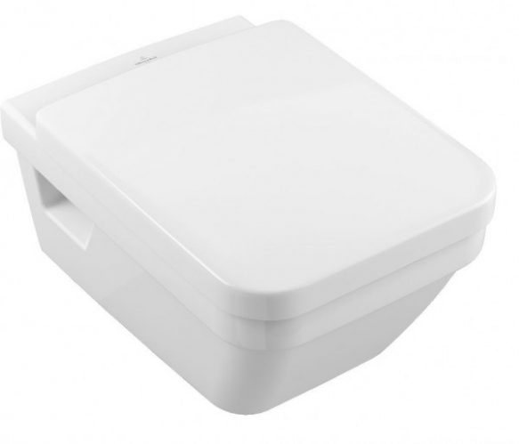 WC Suspendu Villeroy et Boch Architectura Cuvette à fond creux sans bride  5685R0