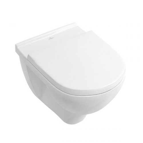 WC Suspendu Villeroy et Boch O.novo Blanc Réservoir Plaque Commande Abattant 4 en 1