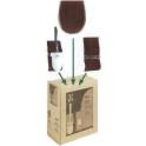Wenge Mat WC Abattant + Porte Brosse + Déroulant – Livraison Gratuite !